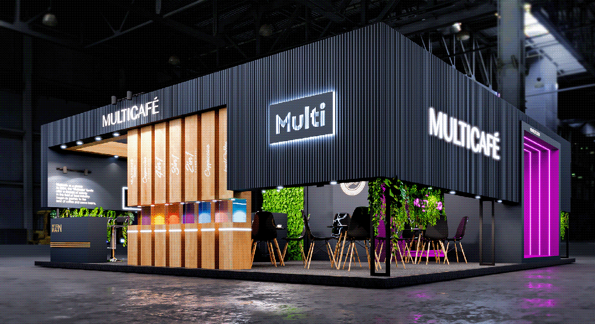 Ahşap Fuar Standı Tasarımı